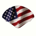 Stock American Flag Inspirational Expandable Fan